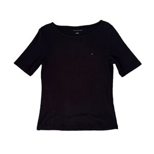 Tommy Hilfiger Black Sleeveless Blouse